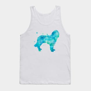 English Cocker Spaniel Watercolor Painting Tank Top